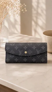 کیف پول وارداتی زنانه برند لویی ویتون Christian Louboutin کد 1941